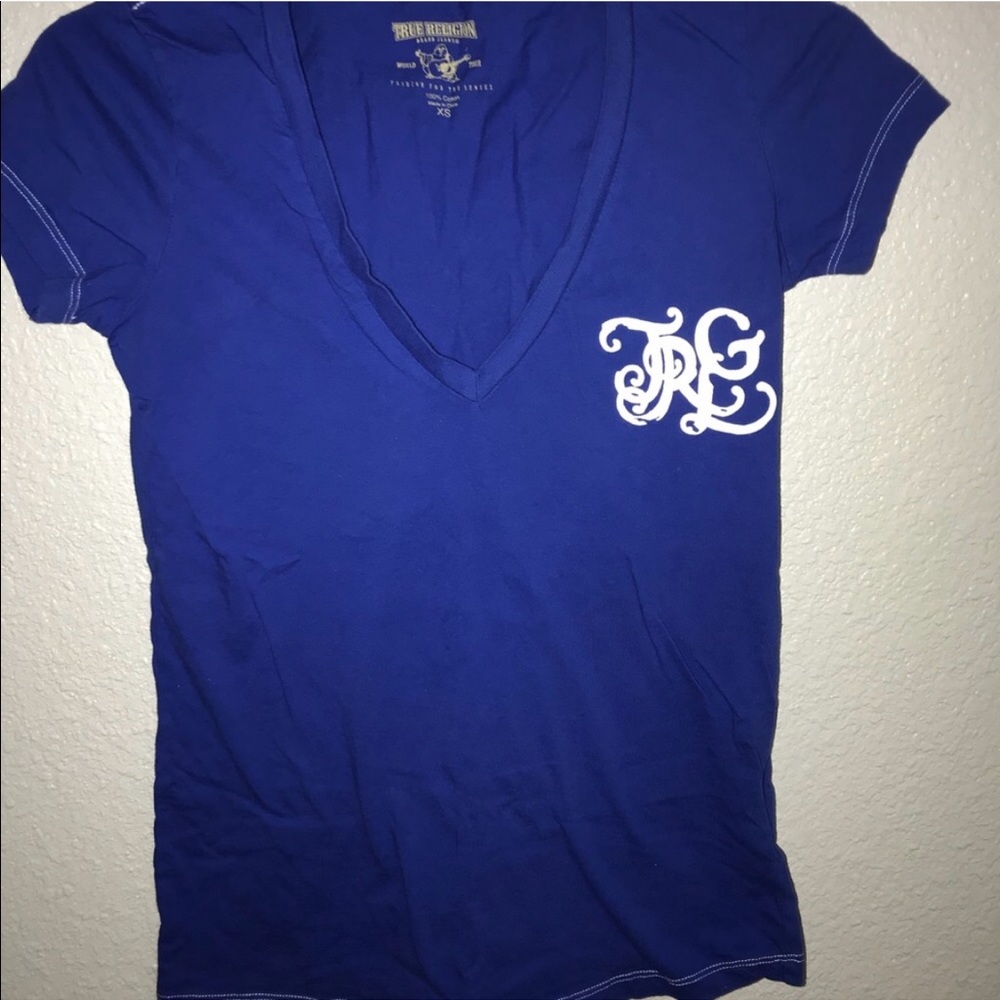 True religion v neck